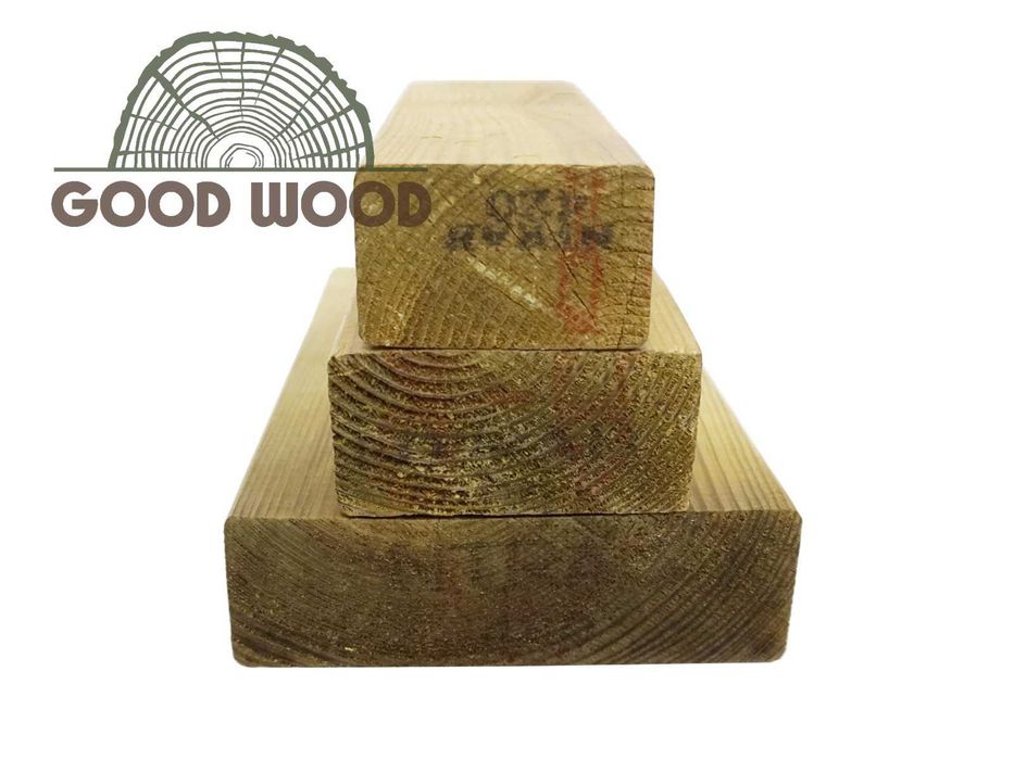 Kantówki 45x145 IMPREGNOWANE C24 legary tarasowe drewno ze SZWECJI!