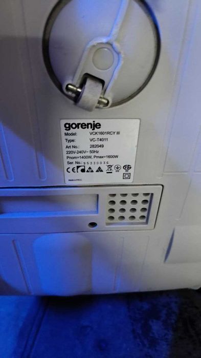 Пилосос Gorenje Hurricane 1600w