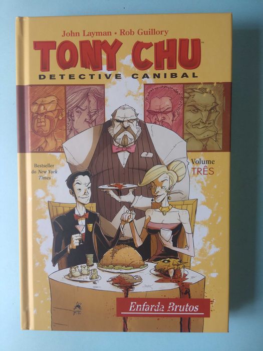 TONY CHU, Detective Canibal - Volumes 1, 2, 3, 8 - Ed. G-Floy