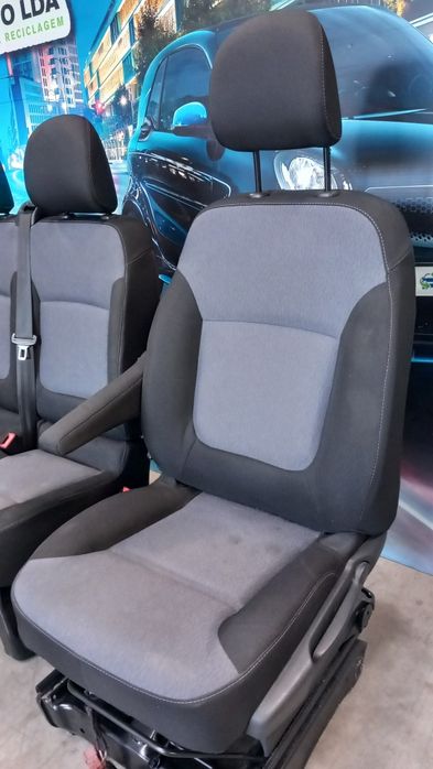 Conjunto de bancos Opel Vivaro Renault Trafic Fiat Talento