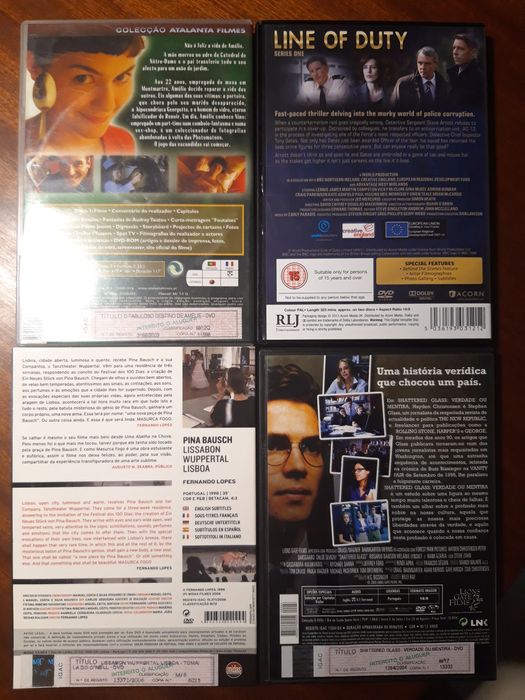 2 DVDs: Line of Duty/Shattered Glass