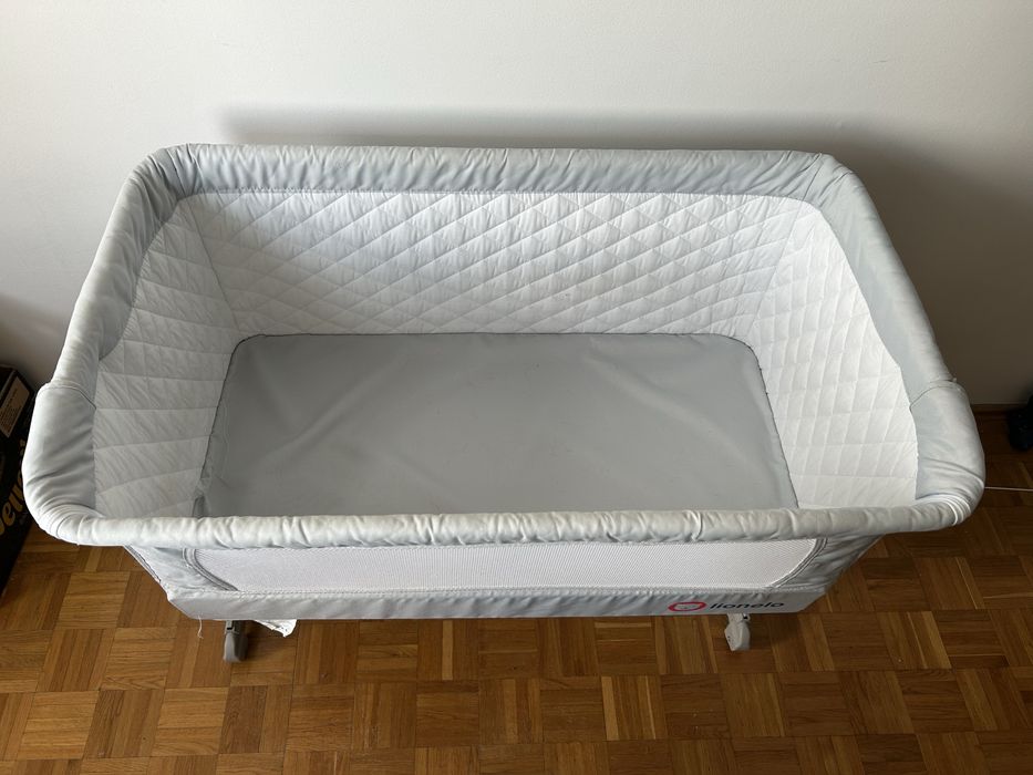 Łóżeczko dostawka Lionelo + materac