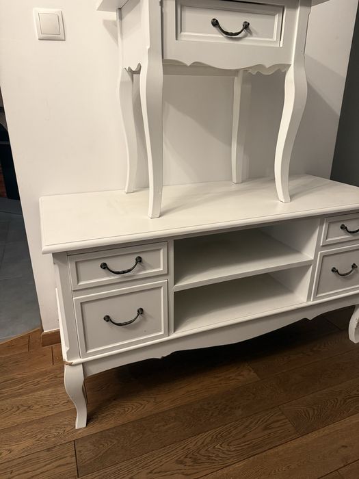 Szafka pod tv komoda szfeczka z szuflada komplet