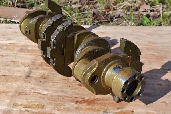 Коленвал Т-40 Д-144 коленчатый вал вкладыши МТЗ ЮМЗ Т-25 Т-16