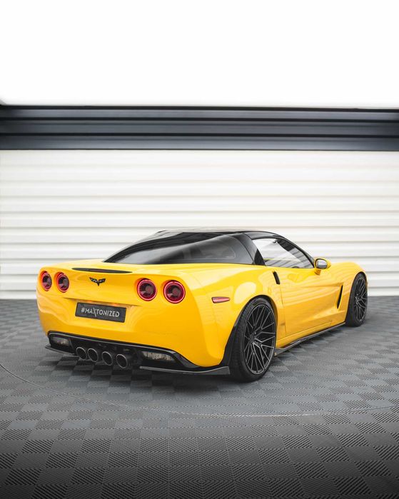 Тюнинг Chevrolet Corvette C6 обвес сплиттер губа пороги диффузор