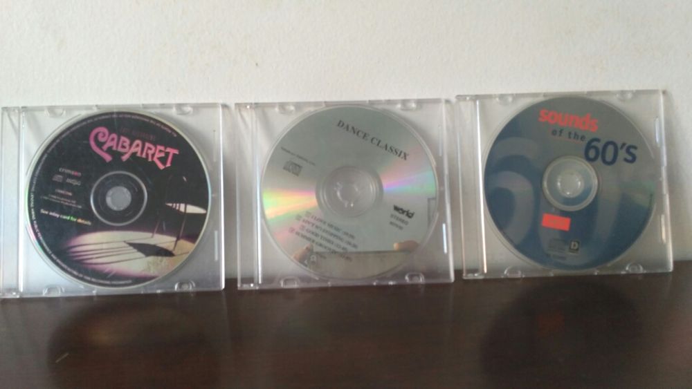 3 CDs Música Diversa - Cabaret / Dance Classix / Sounds Of The 60's