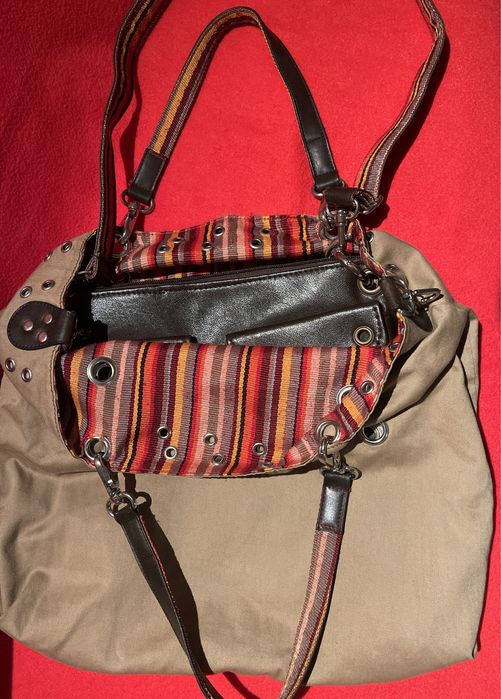 Conjunto Carteira dupla a ombro e tira-colo