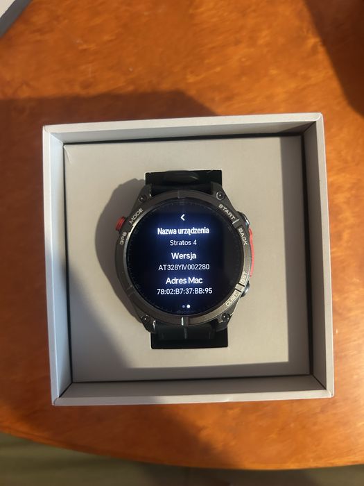 Smartwatch Zeblaze Stratos 4 Czarny GPS AMOLED