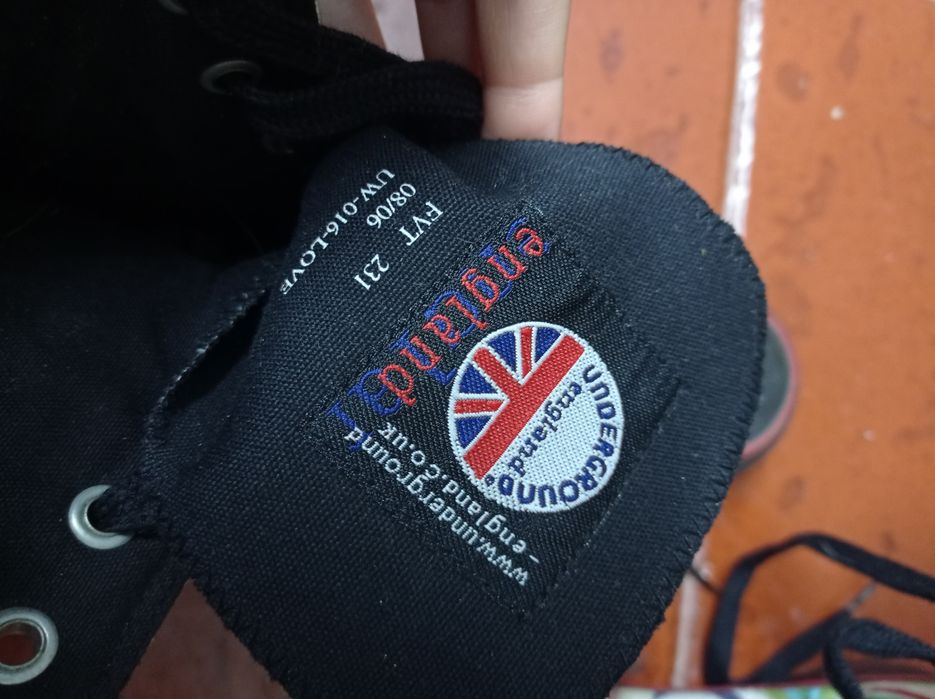 Botas England Underground