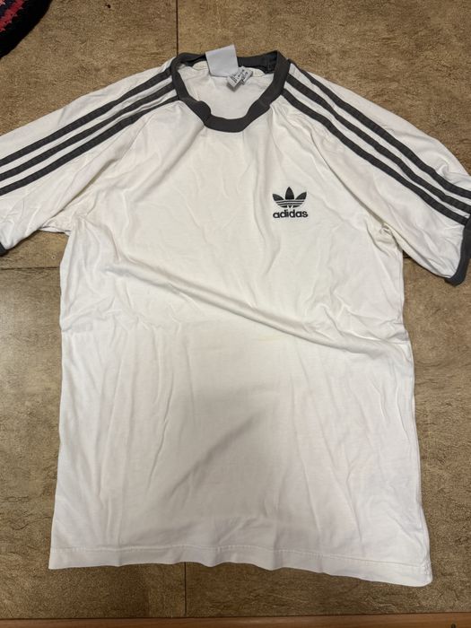 футболка белая adidas