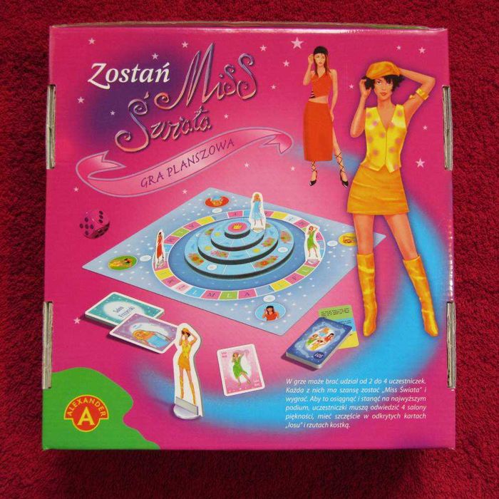 Zostań Miss Świata - gra planszowa