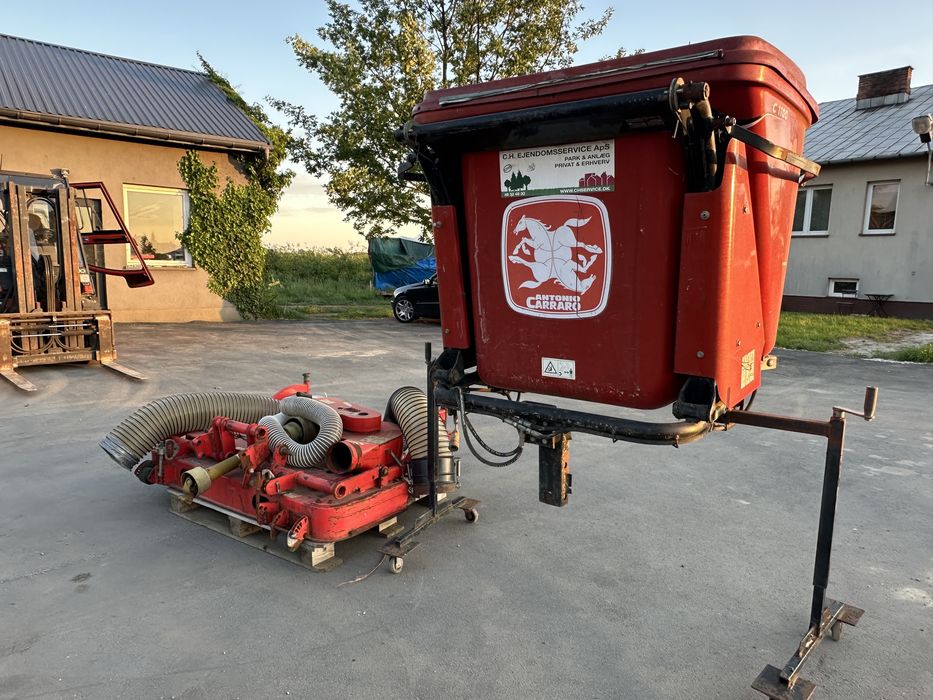 Kosiarka zbierajaca trawę profesjonalna turbina +kosz  Egholm  Holder Antonio Carraro