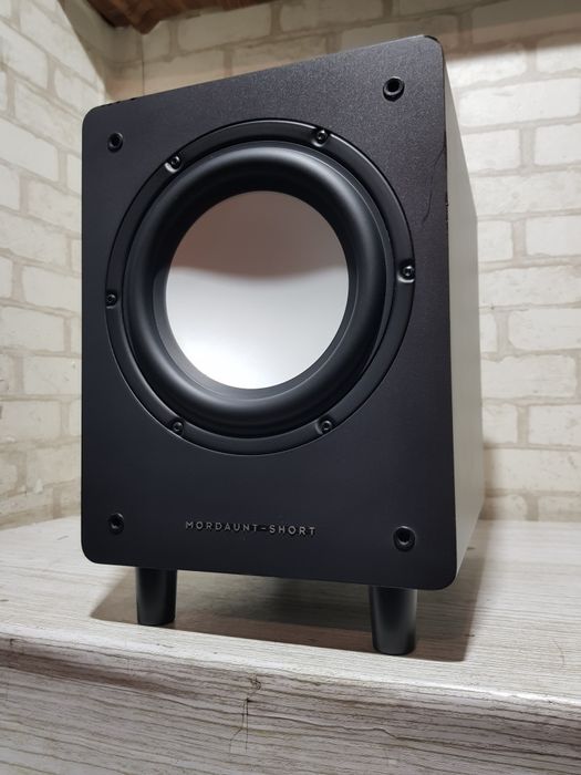 Hi-Fi Активний сабвуфер MORDAUNT SHORT MS 339,  200 мм CPC, 120 Вт RMS, 25–200 Гц, LFE , б/у