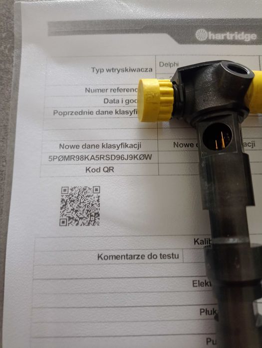 Wtryski 1.2TDI sprawdzone NOWE kody 03P130277A