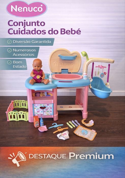 Nenuco Caring Center Famosa - Oportunidade + 2 Nenucos