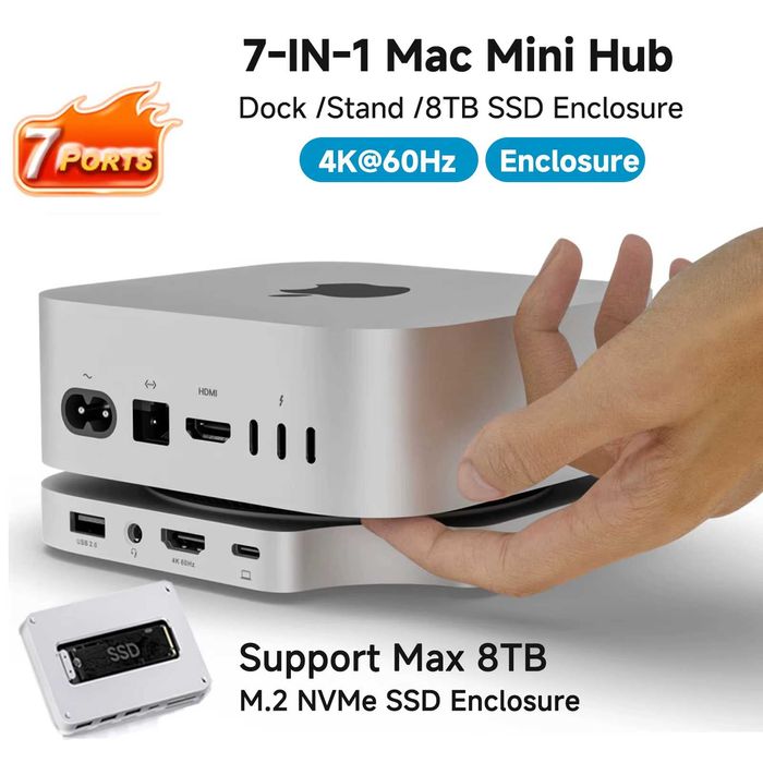Mac Mini M4 16GB RAM 2TB SSD + dock Minisouporu - Gwarancja