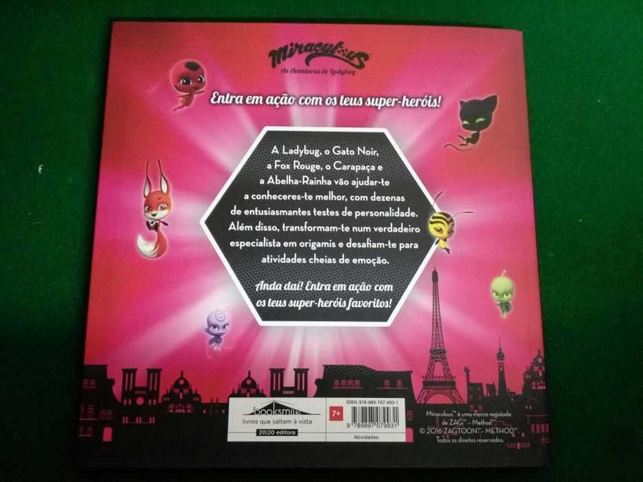 NOVOS As Aventuras de Ladybug - vários