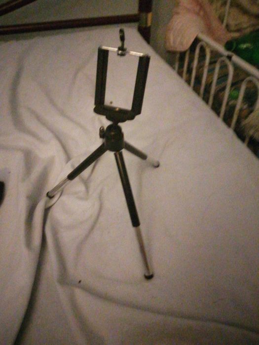 Vendo coluna, tripe e lente para tlm