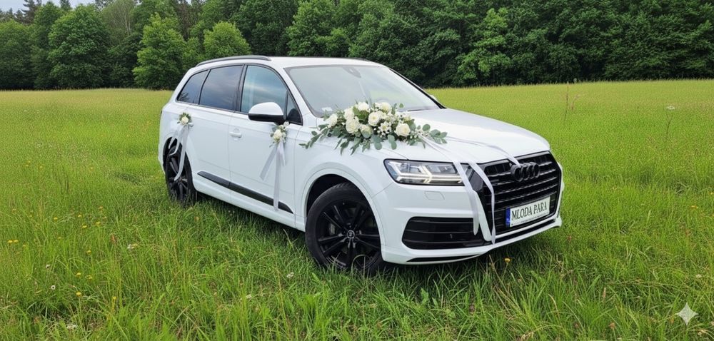 Auto do ślubu\Samochód na wesele\ Audi Q7