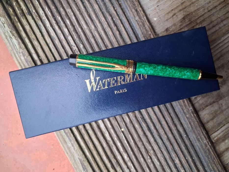 Waterman Ideal Patrician jade green