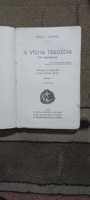livro a velha tragédia