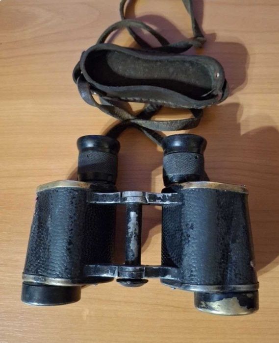 Бінокль армійський польовий часів СРСР з сіткою дальномірною