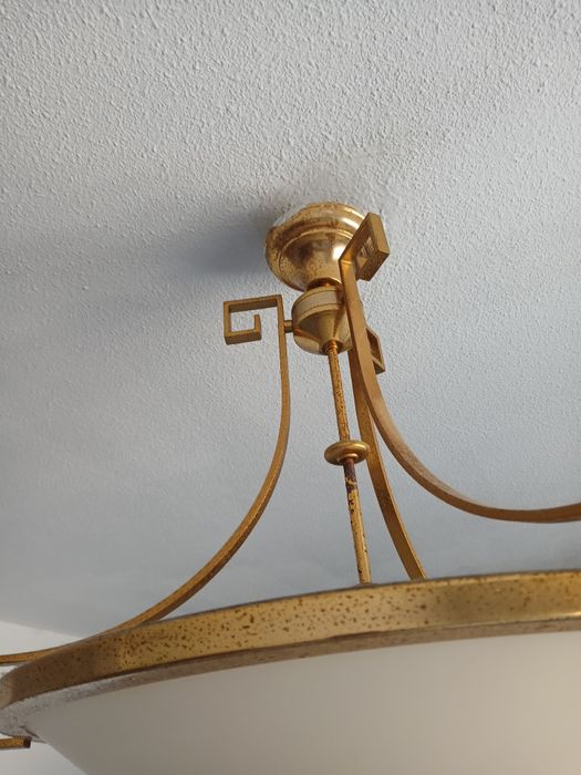 Candeeiro antigo dourado