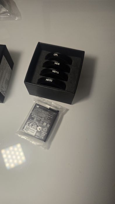 Bateria + nd filtros dji action 5 pro