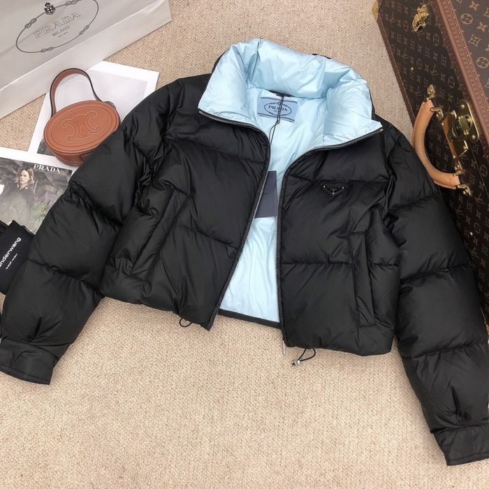 Куртка пуховик prada прада
