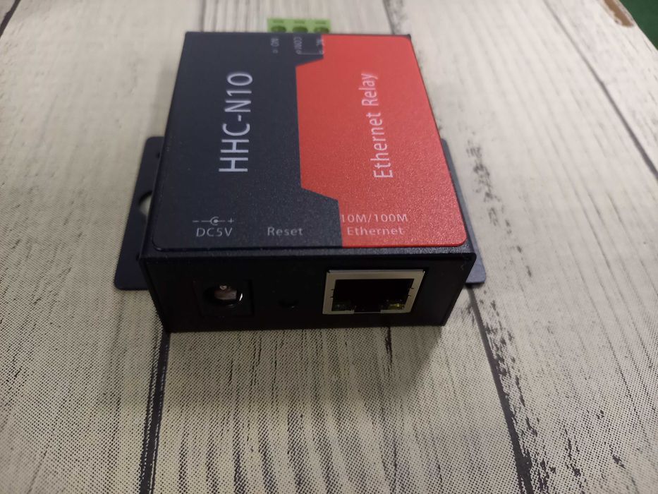moduł przekaźnika sieciowego Ethernet IP TCP, jeden kanał HHC-N10