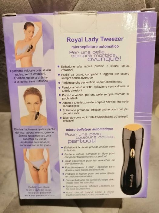 Depiladora portátil Royal Lady - portes incluídos