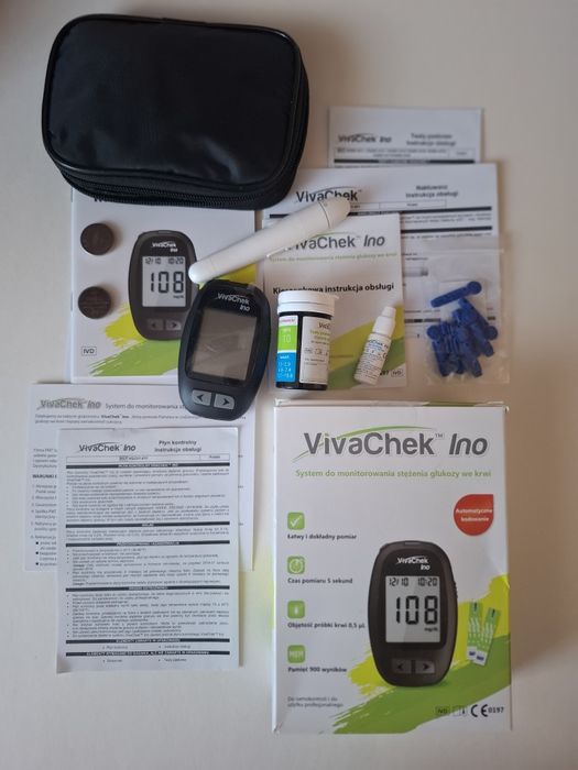 Glukometr VivaCheck Ino, nowy
