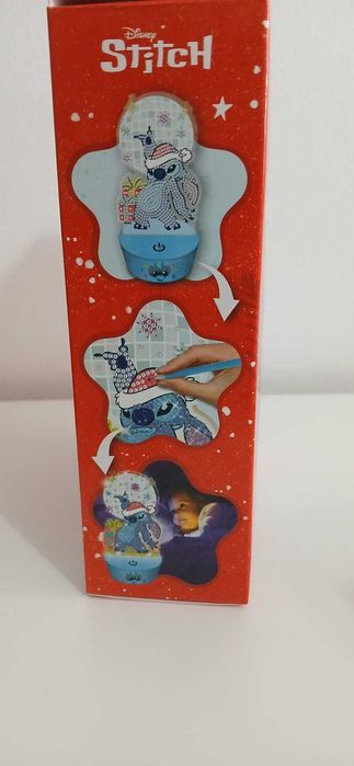 Luz noturna Stich "diamond painting"