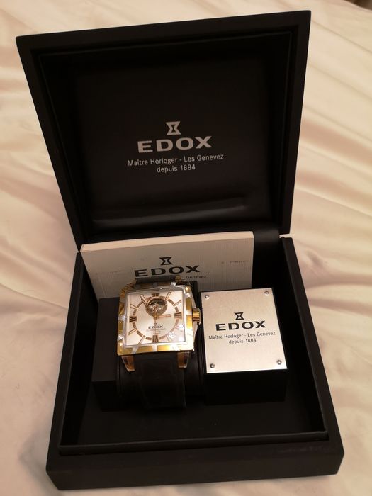 Edox часы мужские classe royale