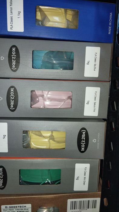 1kg Filamento 1.75mm PLA apartir de 12€ !!! Outros: ABS. PETG ,TPU
