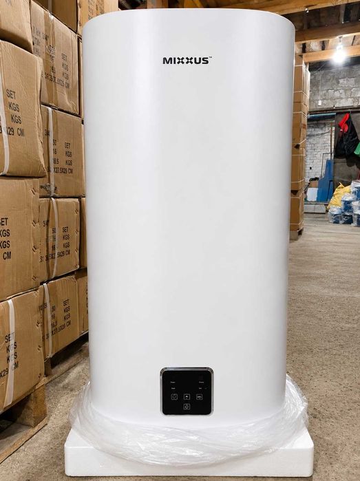 Бойлер 50л сухий ТЕН плоский MIXXUS EWH-10050 водонагрівач