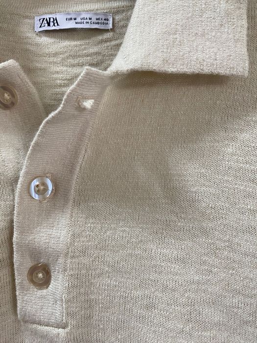 ZARA Рубашка Поло футболка hm