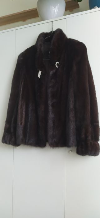 Напівшубок автоледі з норки Saga Furs, полушубок  автоледи, норковый