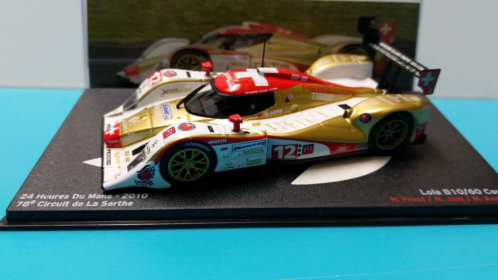 Lola B10/60 Rebellion #12: 24h Le Mans 2010 - Altaya/IXO esc 1/43