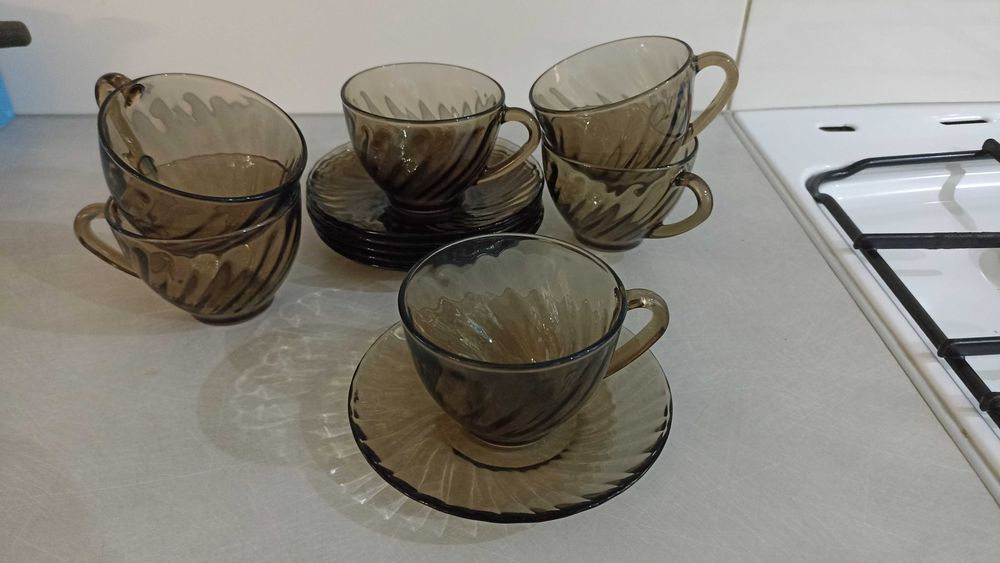zestaw filiżanek do kawy arcoroc