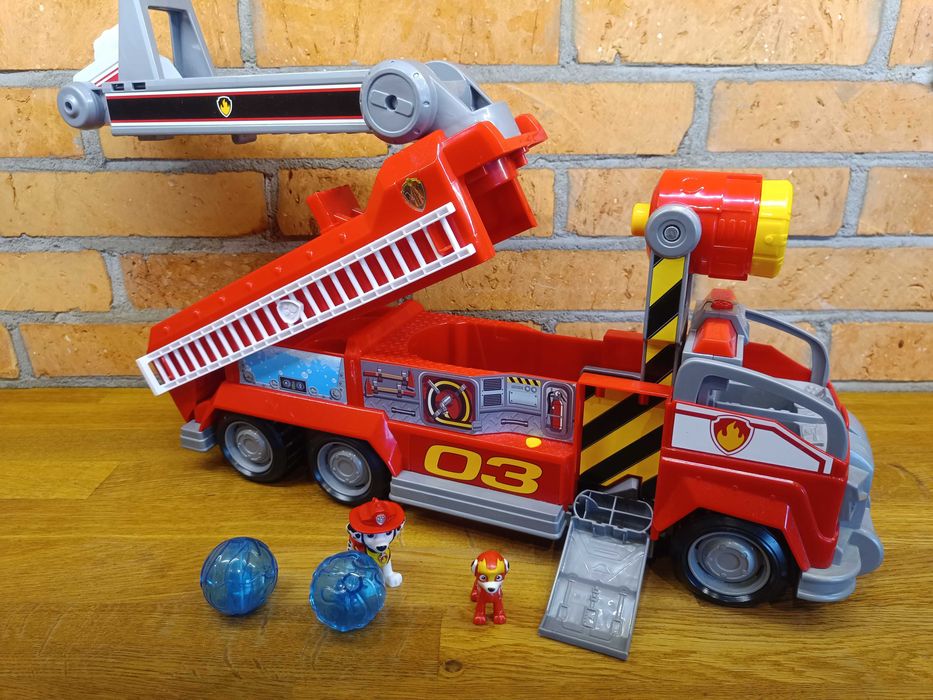 Wóz strażacki Psi Patrol Marshall Transforming City Firetruck