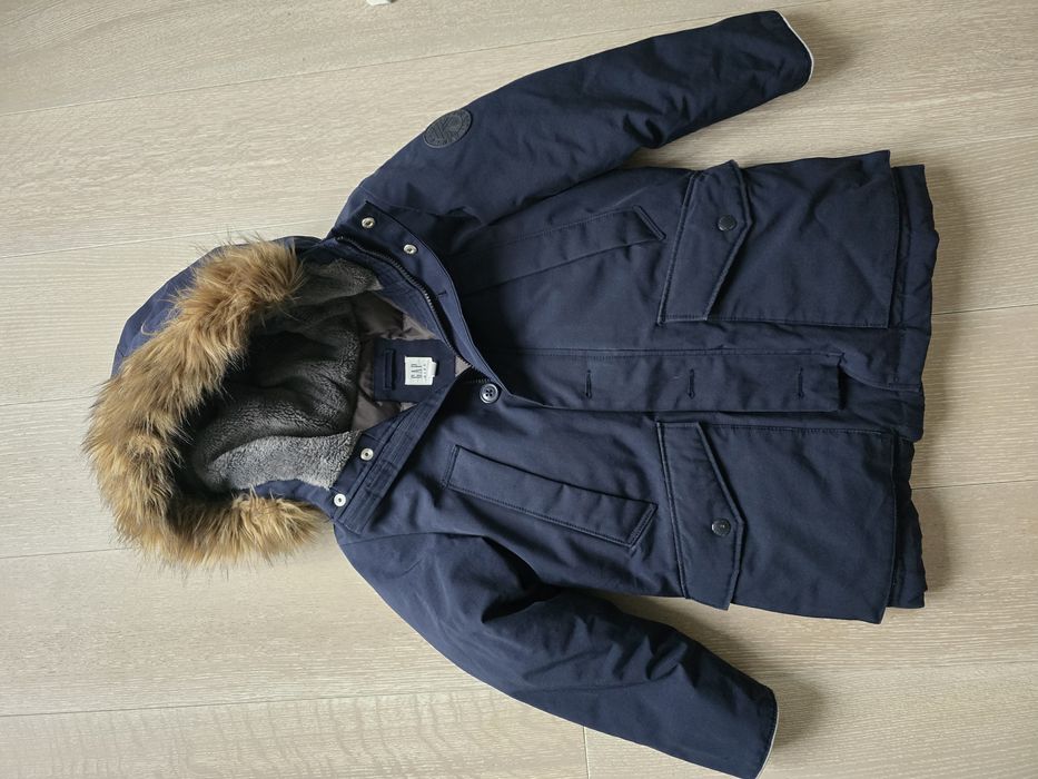 Kurtka zimowa GAP chłopiec 8-9 lat