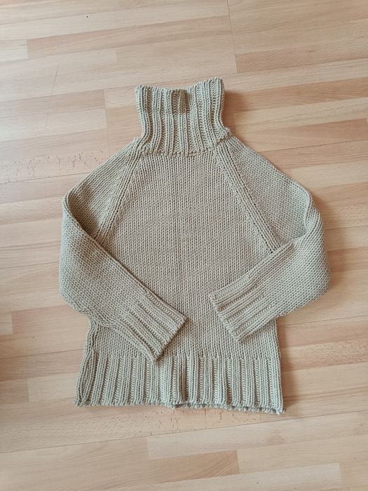 Sweter z golfem merynosa