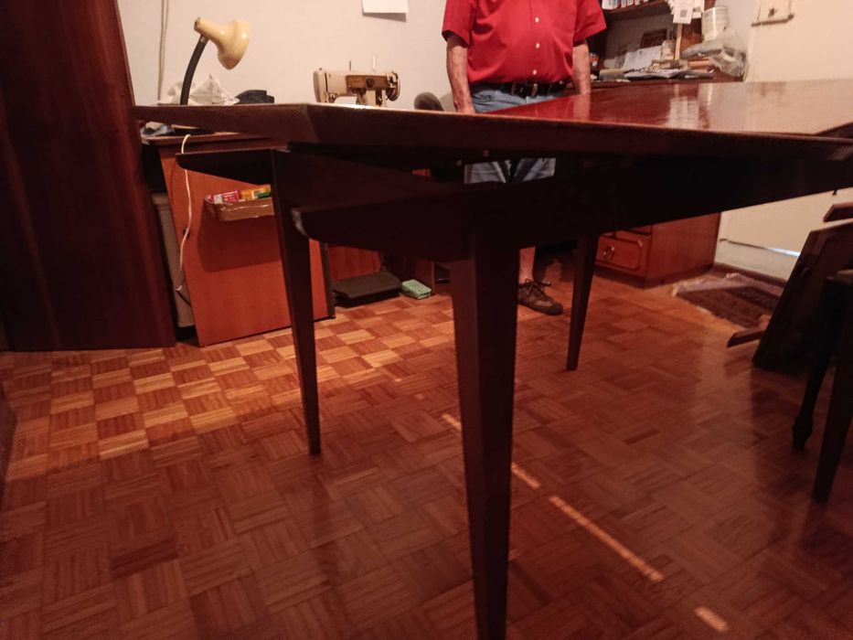 mesa vintage extensível