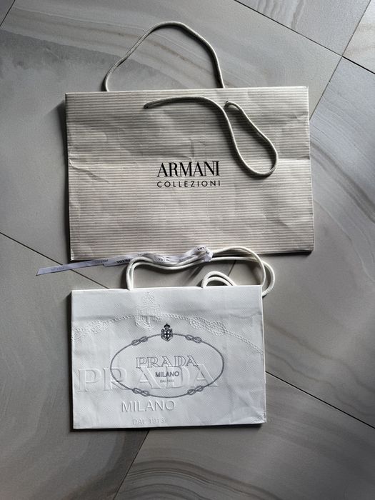 брендові пакети и коробки Луи Виттон, Kilian, Valentino, Creed, Prada