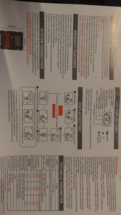 Контролер для сонячних панелей K-1688 mppt, pwm