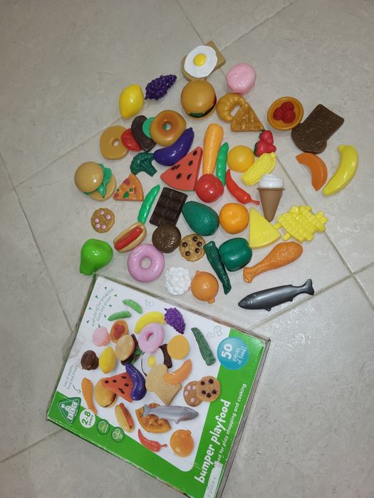 Ігровий набір пластик фігурок Їжа ELC bumper play food