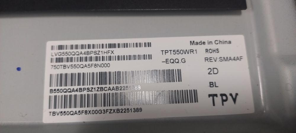 Philips 55PUS7556/12 sprzedam moduły