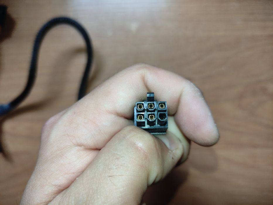 Модульный кабель переходник питания sata molex