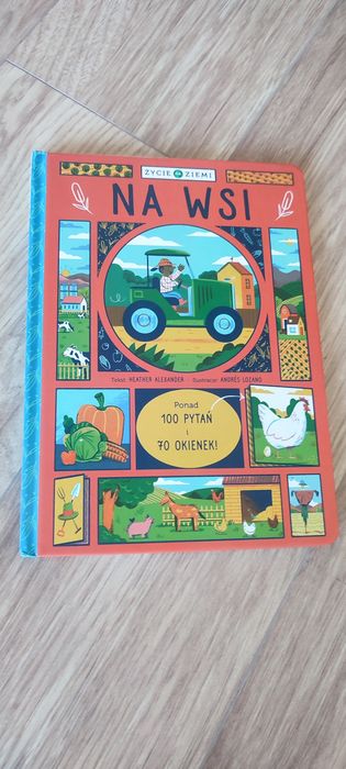 Książka dla dzieci, Życie ziemi, Na Wsi z okienkami.